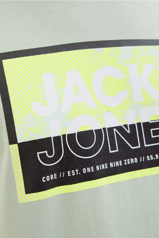 JCOLOGAN SUMMER PRINT TEE CREW NECK 12283825 AQUA GREY